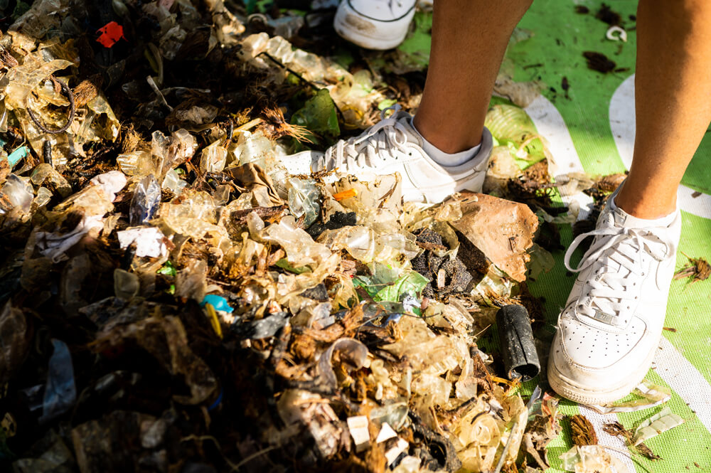Podwodne sprzątanie śmieci na Malcie - Arkadiusz Srebnik