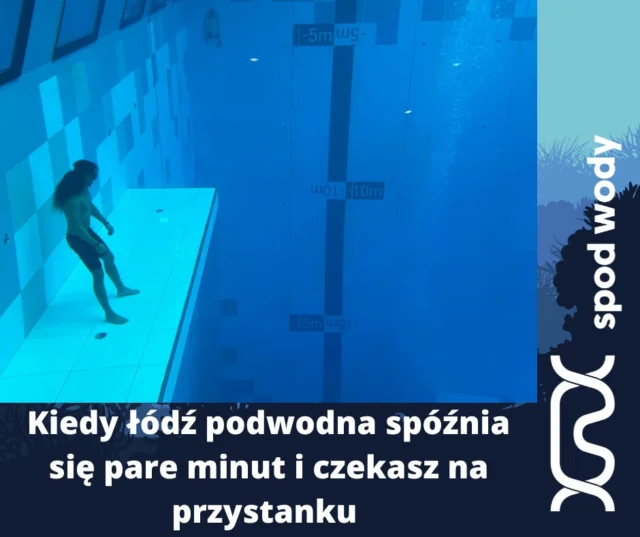 Lubicie czekać na spóźnioną łódź podwodną? #spodwody #scubadiving #diving #freediving #underwater #scuba